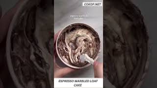 Espresso Marbled Loaf Coffee Lover’s Dream Recipe [upl. by Ayocat]