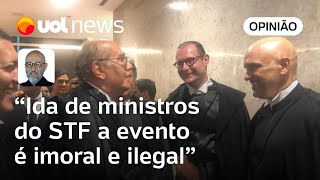 Ministros do STF se esquecem de maneirar e precisam de recato viagem é imoral diz Josias [upl. by Grous]