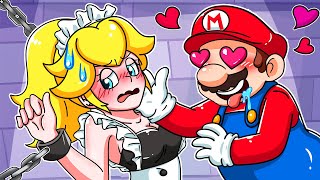 What Happend To Peachs  Love Story  The Super Mario Bros Animation [upl. by Diahann61]