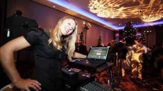 DJ CELESTE  ON THE JOB WITH ONE OF CALIFORNIAS TOP MOBILE DJs [upl. by Arelus]