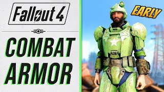 Get a Full Combat Armor EARLY at Level 1  Fallout 4 [upl. by Florida]