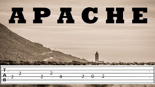 APACHE facileasy cover Guitar Tab [upl. by Kam349]