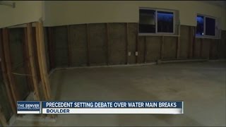 Precedent setting debate over water main breaks in Boulder [upl. by Nada]