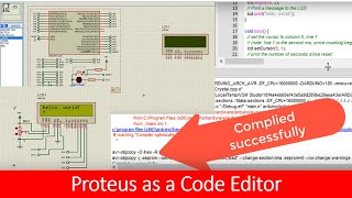 how to use Proteus as a code editor [upl. by Philine]