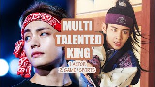 Kim Taehyung BTS V  Multitalented King [upl. by Oileduab530]