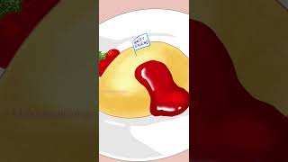 Cook for my best friend😸🐈‍⬛🍳 MUKBANG ANIMATION of Mokomokoma shorts [upl. by Raffin]