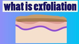 what is Exfoliation and Exfoliation benefits [upl. by Esital638]