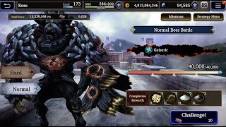 Trial of Reckoning FFXIII Normal Boss Geiseric 32k Damage Chain [upl. by Sukram605]