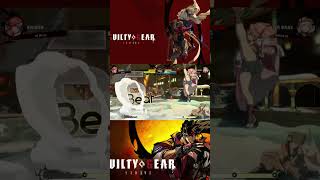 Guilty Gear Strive Revy Baiken VS Dainslief Millia guiltygear guiltygearstrive gaming shorts [upl. by Yrag367]