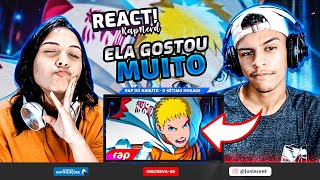 Rap do Naruto  O SÉTIMO HOKAGE  NERD HITS React em Casal RapGeek 🔥 [upl. by Bagger494]