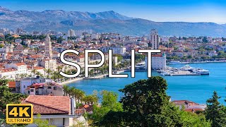 Split Croatia 🇭🇷  4K Drone Footage [upl. by Kellsie]