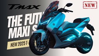 2025 Yamaha TMAX REVEALED The Future of MaxiScooters [upl. by Kermy]