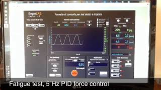 Dynamic Fatigue testing and PID control of a pneumatic actuator [upl. by Ntisuj906]