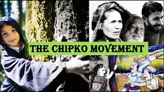 THE CHIPKO MOVEMENT EVS  ENVIRONMENT UPSC [upl. by Anelliw198]