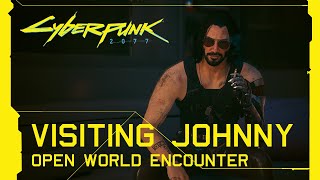 Cyberpunk 2077  Visiting Johnny Silverhand at Megabuilding H10 Update 20 [upl. by Ced]