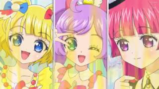 Pripara プリパラ Kami Grand Pri  Tricolore Vs SoLaMi Smile [upl. by Gawain]