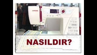 Janome 5060DC dikiş Makinesi Kullanımı Nasıldır [upl. by Humfrey]