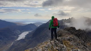 Isle of Skye Cuillin Mountains  Sgurr na Banachdich Scotland 15102019 [upl. by Yolane]