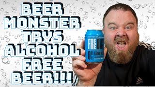 Estrella Freedamm Lager Beer 00 Alcohol Free Beer Review [upl. by Yessydo]