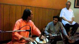 Arup Chatterjee disciple of Great guru Pandit Shankar Ghosh Presented tabla solo in tintal [upl. by Auqkinahs]