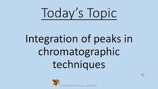 Integration of peaks in chromatographic techniques [upl. by Aciemaj]