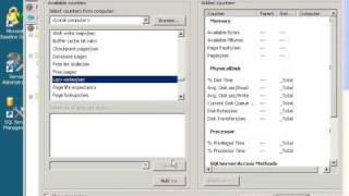 Perfmon Performance Report for SQL Server [upl. by Ynaiffit]