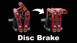 7 Brake Mechanisms in LEGO Technic [upl. by Henryetta]