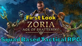 Zoria Age of Shattering First Impressions and Demo Gameplay [upl. by Tymothy479]