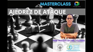 1 AJEDREZ DE ATAQUE PRIMERA CLASE aprenderajedrez chess clasesdeajedrez partidaajedrez [upl. by Lamag]