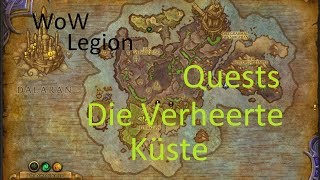 iZocke WoW Legion Quests in Die Verheerte Küste 078  Den Kopf abschlagen [upl. by Surtimed]