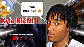 FAMOUS SIN Reaction to kyle richhVICTIM‼️🤯The most disrespect reactionvideo kylerichh [upl. by Ronna]