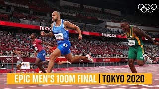 Marcell Jacobs wins men’s 100m final  Tokyo2020 Highlights [upl. by Dloniger]