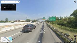 Indianapolis Beltway Interstate 465 inner loop [upl. by Cailly]