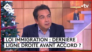 Loi immigration  virage à droite  L’Édito  C à vous  18122023 [upl. by Aivekal543]