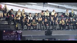 240106 GDA Idol Reaction NewJeans Song of the year  38th Golden Disc Awards [upl. by Placidia]