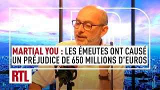 Martial You  les émeutes ont déjà causé un préjudice de 650 millions deuros [upl. by Ttebroc627]