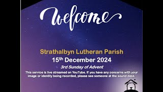 Strathalbyn Lutheran Service 15122024 [upl. by Alfonzo]