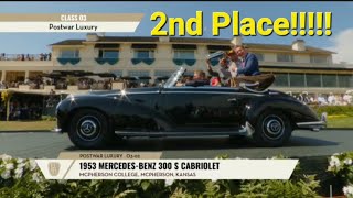 McPherson College Wins 2nd Place in PEBBLE BEACH CONCOURS D’ELEGANCE [upl. by Aryam]