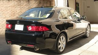 2005 Acura TSX 6Spd Manual Transmission Review [upl. by Ehlke]