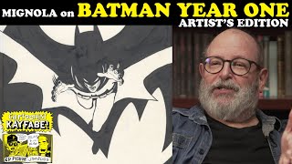 Exclusive Mike Mignola on Batman Year One The Artist Edition from IDW is NOT to be Missed [upl. by Nereus951]