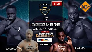 🛑Direct Arène Nationale  Zarko vs Diène Kairé et Tapha Gueye 2 vs Laurent Ndiago [upl. by Fari]