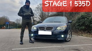 Stage 1 E60 535D Review [upl. by Silirama284]