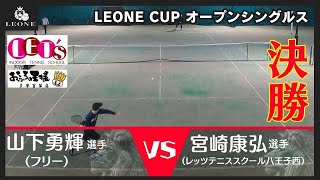 【テニス】レオーネカップ男子オープンシングルス決勝1月7日 [upl. by Yalhsa]