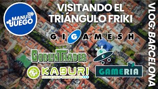 VLOG  Triángulo Friki Tiendas especializadas de juegos de mesa en Barcelona [upl. by Eiramait]