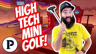 Crazy High Tech Mini Golf at Puttshack [upl. by Enrico]