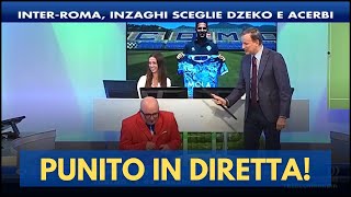 IL DIRETTORE RAVEZZANI RIMPROVERA MIMMO PESCE PER LUTILIZZO IRRISPETTOSO DELLA LAVAGNA [upl. by Rodmur119]