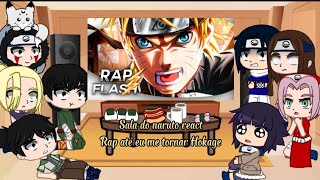 🍙🦊SALA DO NARUTO REACT AO RAP ATÉ EU ME TORNAR HOKAGE 🇧🇷🇺🇸  Anime Naruto 🦊🍙 [upl. by Darda]