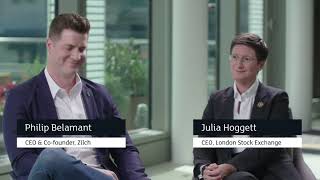 London Stock Exchange Interview  Innovate Finance and Zilch [upl. by Lilybelle]