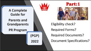 PGP 2022  PARENTS AND GRANDPARENTS PR 2022  A complete Guide  Canada  Canadian Charisma [upl. by Aerda]