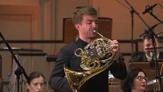 Ben Goldscheider performs Strauss Horn Concerto No1 in E Flat Op 11 [upl. by Couhp]